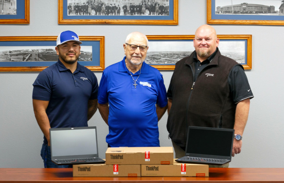 Featured image for “PMT Donates Laptops to the City of Paul”